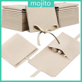 Mojito 珠寶袋超細纖維珠寶袋帶絲帶信封包裝