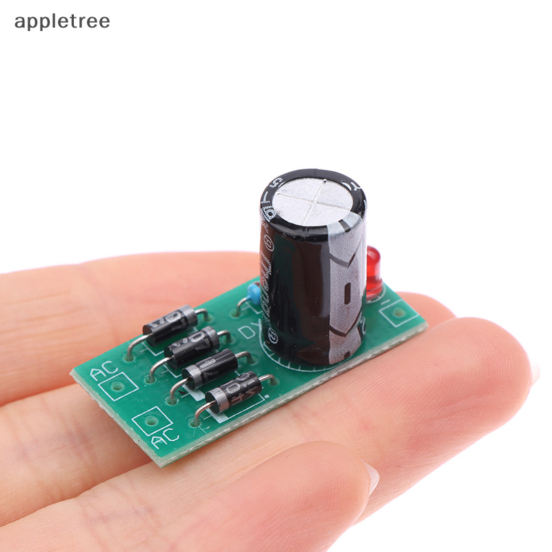 Appl 1Pc AC 到 DC 電源轉換模塊 1N4007 全橋整流濾波器 12V 1A AC DC 轉換器變壓器 T