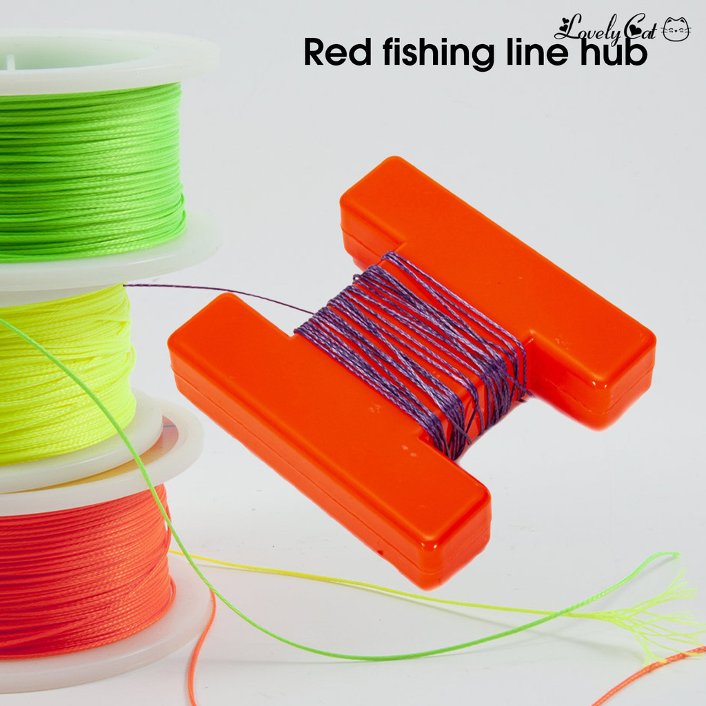 [開拓者]魚線纏線板繞線器 紅色釣線集線器 工字型繞線器