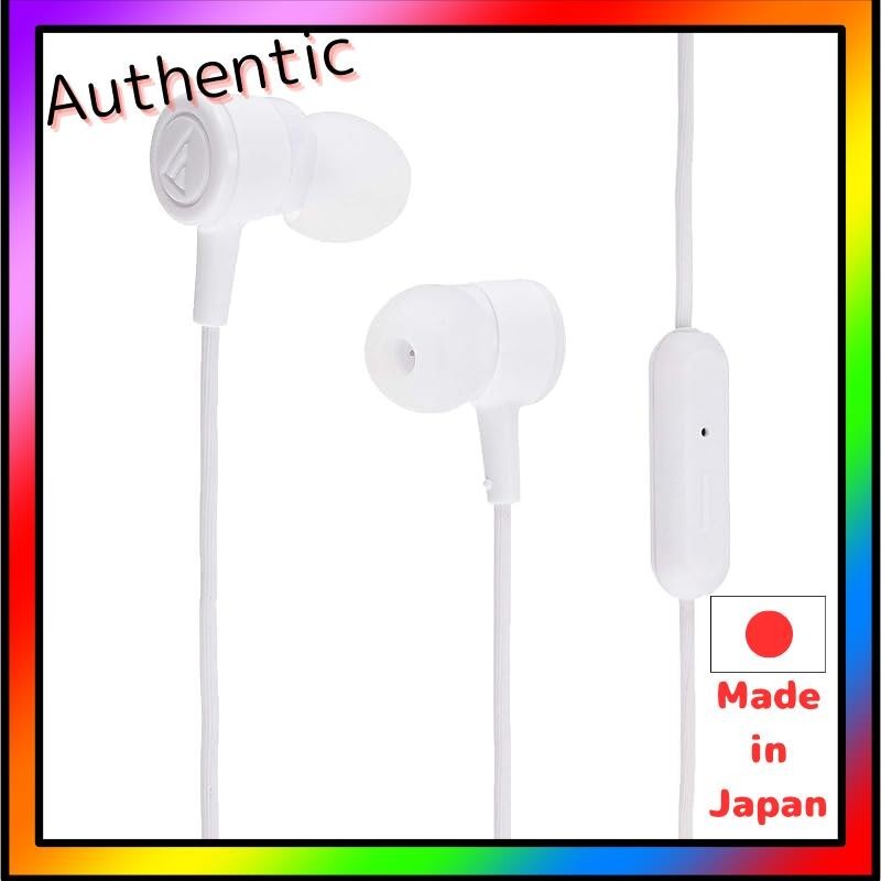 用于智能手机的铁三角耳道式耳机（带遥控器/麦克风） 白色 ATH-CKL220iS WH