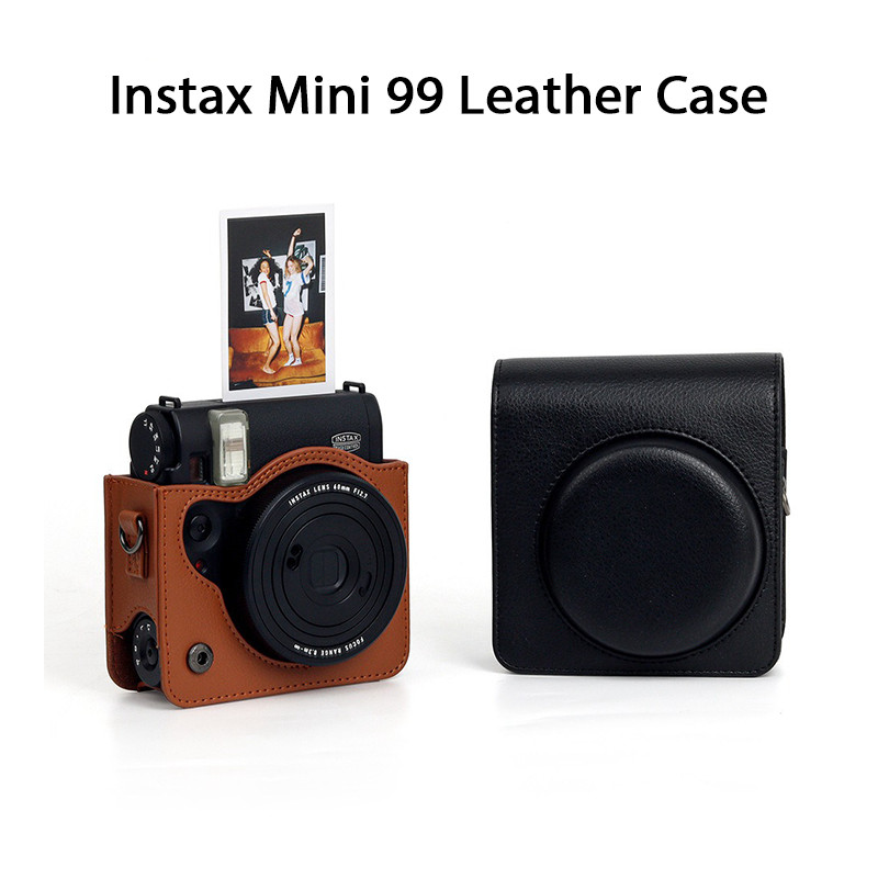 [菲林研習社] Instax Mini 99 PU 皮革相機包軟保護套 CAA49