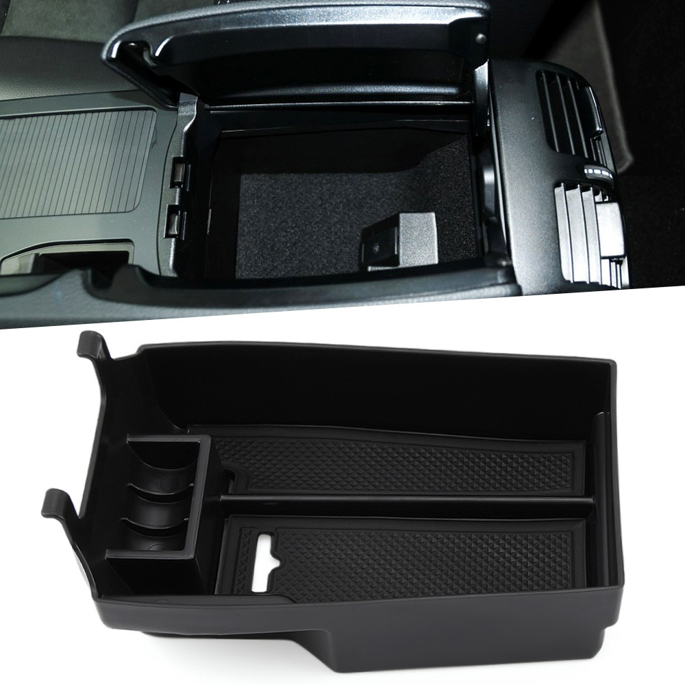 適用於梅賽德斯奔馳 C 級 W204 C180 C200 C260 C300 2008-2013 汽車中控台扶手儲物盒收