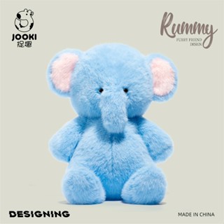 現貨可愛捉趣rummy奇妙小象毛絨玩具 公仔玩偶 活動禮物 藍色安撫