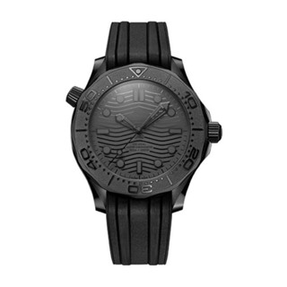 【現貨速髮】手錶 男款手錶海馬300衕款全自動機械手錶男波紋海洋宇宙夜光防水腕錶