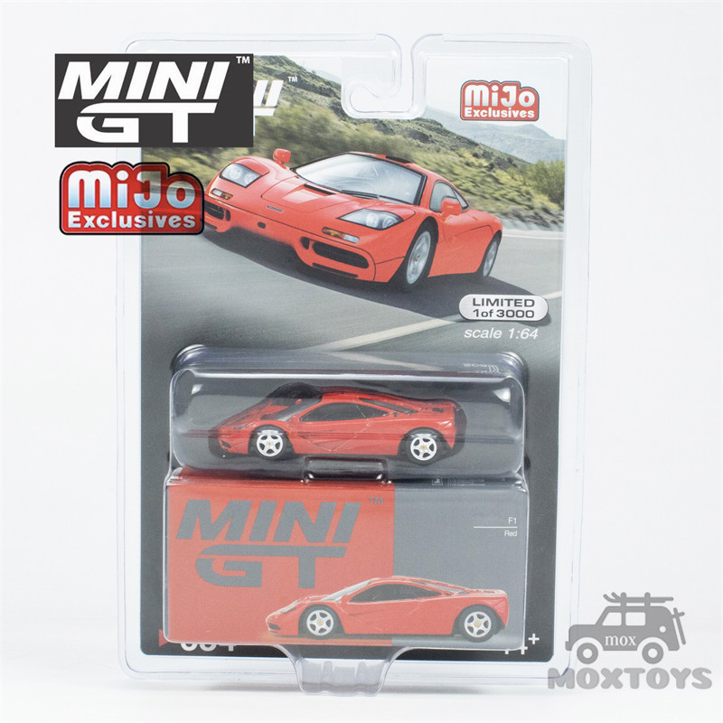 Mini GT 1:64 McLaren F1 紅色壓鑄模型車