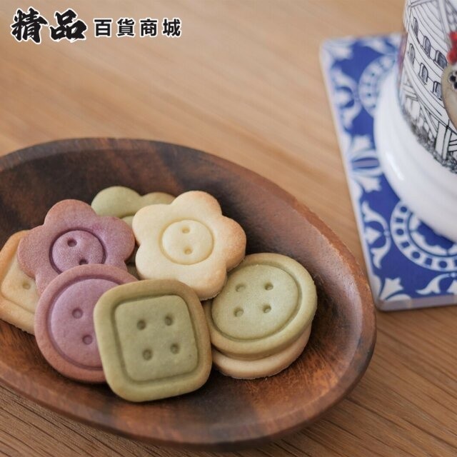 【熱銷】日式小清新鈕扣餅乾模創意小花圓形方塊手工饅頭餅皮手壓烘焙工具