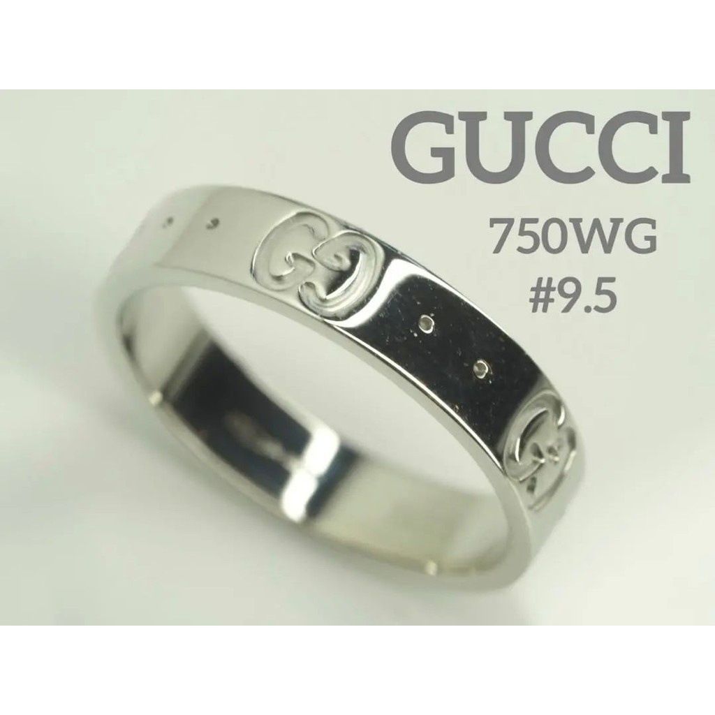 GUCCI 古馳 戒指 18K 日本直送 二手