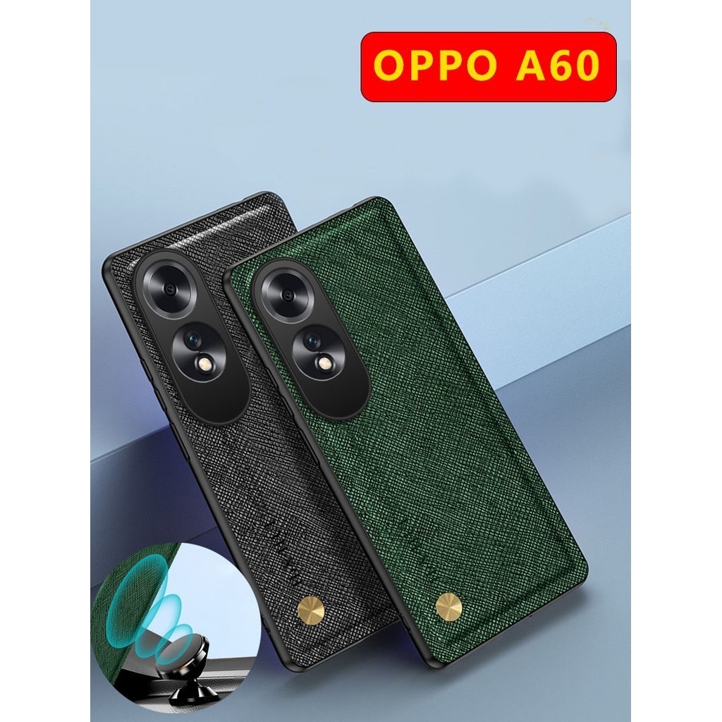 適用於 OPPO A60 A 60 軟殼邊緣後蓋的 OPPO A60 4G 2024 手機殼啞光全保護皮套