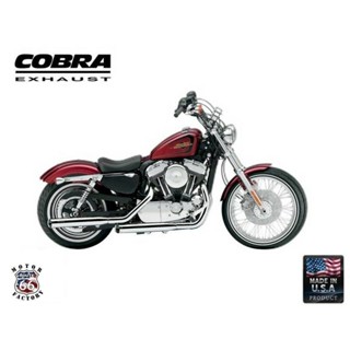 《美式工廠》哈雷 sportster 美國 COBRA 眼鏡蛇 排氣管 6032