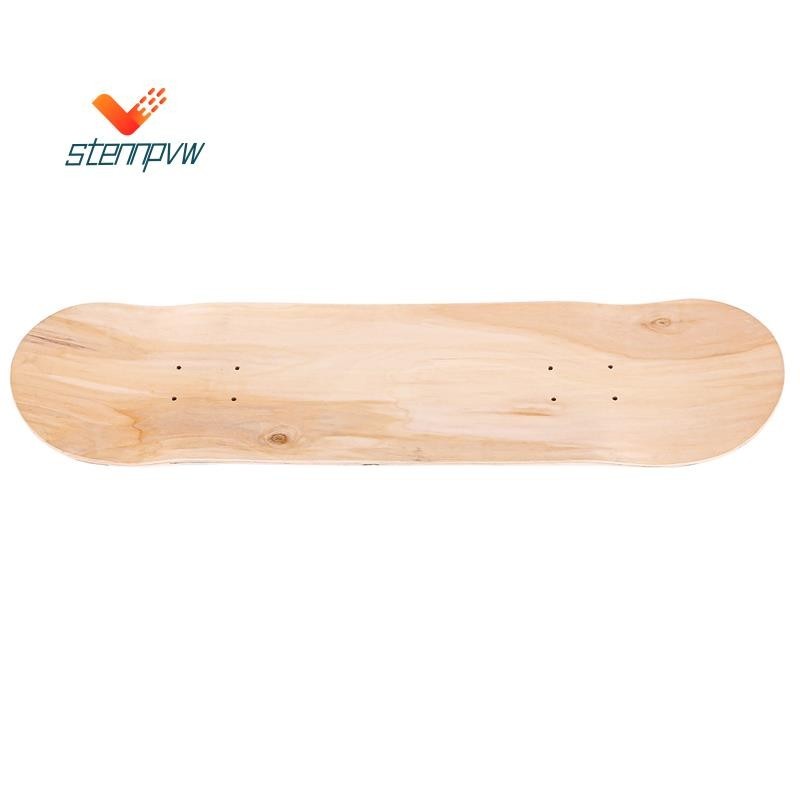 8 英寸 8 層楓木空白雙凹面滑板天然滑板甲板板滑板甲板木楓木