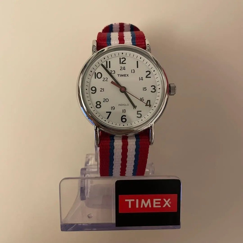 近全新 TIMEX 手錶 Weekender Central Park 藍 白 mercari 日本直送 二手