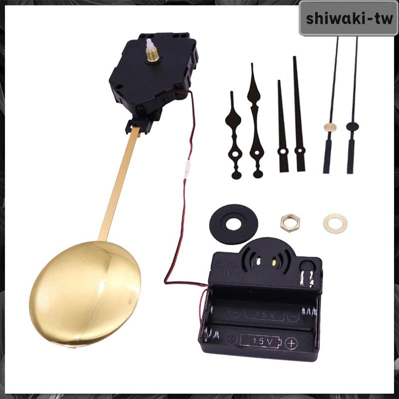 [ShiwakiTW] 發條機構,擺鐘機芯,更換,備件,機構時鐘 DIY 套件,