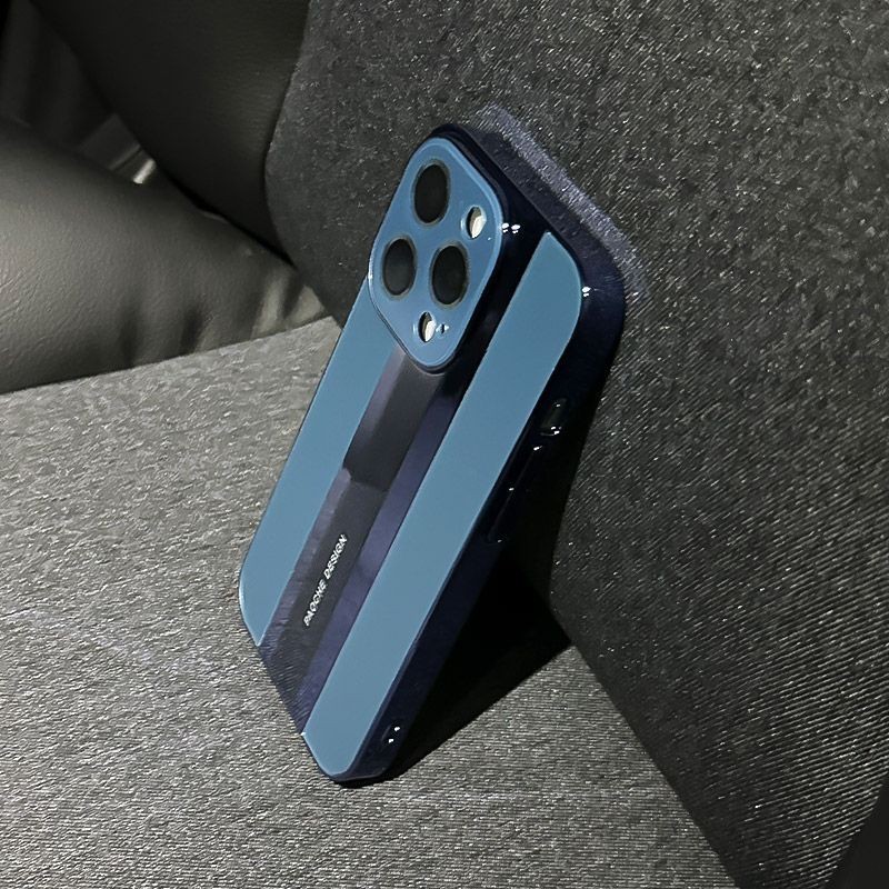 電鍍保時捷超跑適用蘋果14手機殼iphone14promax自帶鏡頭膜防塵網