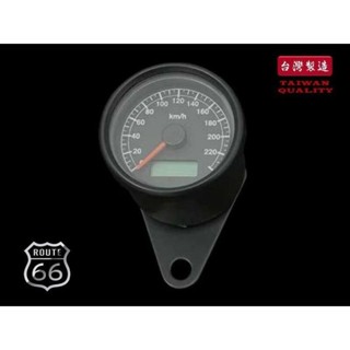 《美式工廠》電子式 LED 碼表 時速表 黑色黑麵