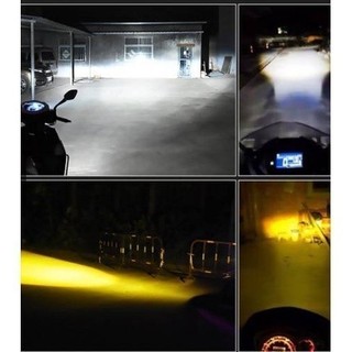 機車魚眼大燈RS ZERO 魚眼led大燈 GTR AERO h4燈炮MT03 LED魚眼大燈 眼燈炮 機車LED燈泡