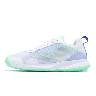 adidas 網球鞋 AvaFlash 白 藍 綠 愛迪達 低筒 運動鞋 女鞋 [ACS] HP5272