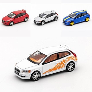 DCT 1:64 沃爾沃C30模擬合金汽車模型收藏