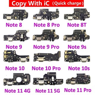 XIAOMI REDMI AWLA &USB 充電器充電板底座埠連接器排線適用於小米紅米 Note 7 8 8T 9S