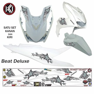 條紋貼紙 HONDA BEAT DELUXE 2020 2024 MOTIF VARIATION TEBARU POLE