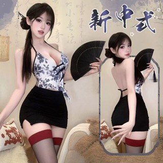 情趣內衣 性感內衣 性感睡裙 古風旗袍 性感肚兜 包臀裙 小胸情趣內衣 制服誘惑 火辣睡衣 性感套裝 角色扮演 性感旗袍