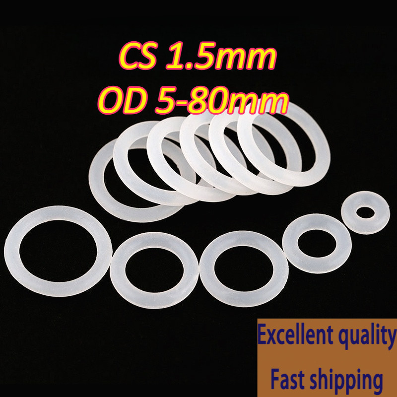 白色O型圈 OD5mm-80mm *CS1.5mm