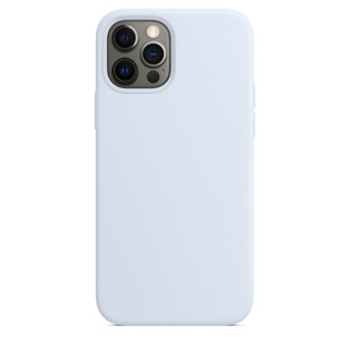 雲藍色 - MagSafe 矽膠保護殼 適用於iPhone 12 12Pro 12ProMax