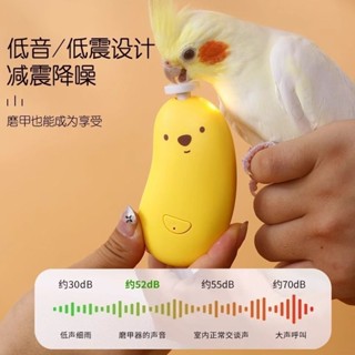 鸚鵡磨嘴器電動磨爪器玄鳳牡丹小太陽專用指甲剪打磨器充電磨甲器[cxy]