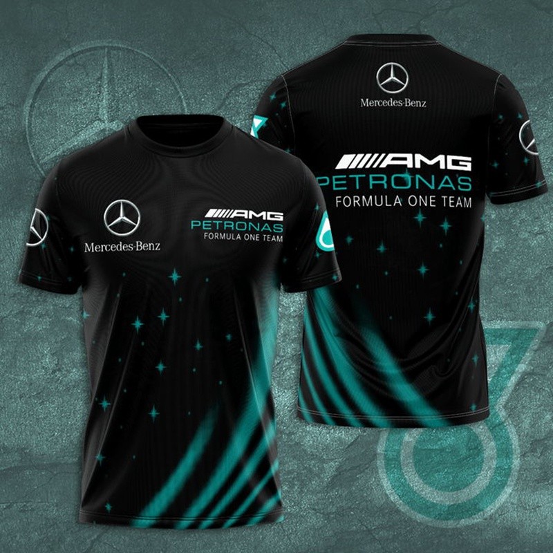 適用於 Benz Mercedes Amg Petronas F1 Team Shining Starsprint 3D