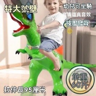 生活百搭✨臺灣現出】超大號 模擬 恐龍玩具 軟膠 發聲 霸王龍 三角龍 動物模型 男孩兒童3到6歲