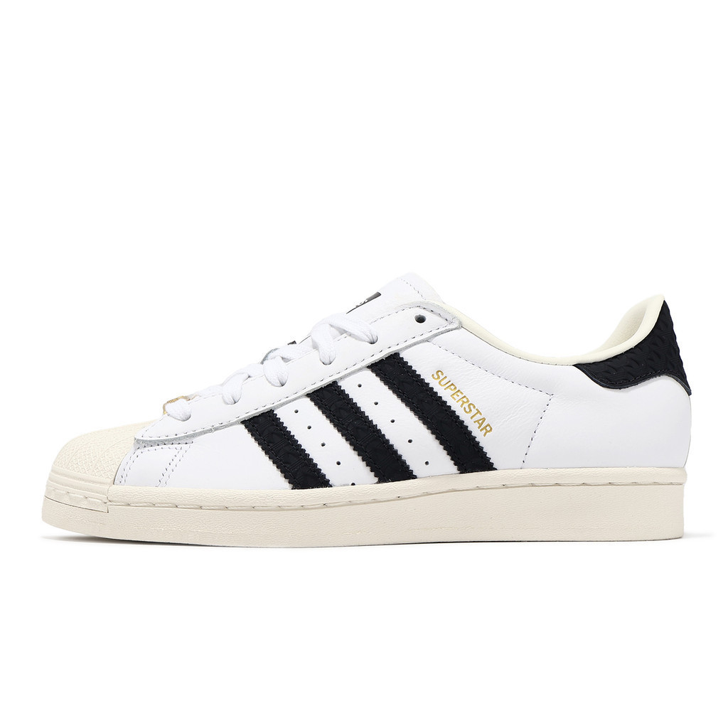 adidas 休閒鞋 Superstar 男鞋 女鞋 白黑 金標 復古 經典款 三葉草 愛迪達 [ACS] IF3637