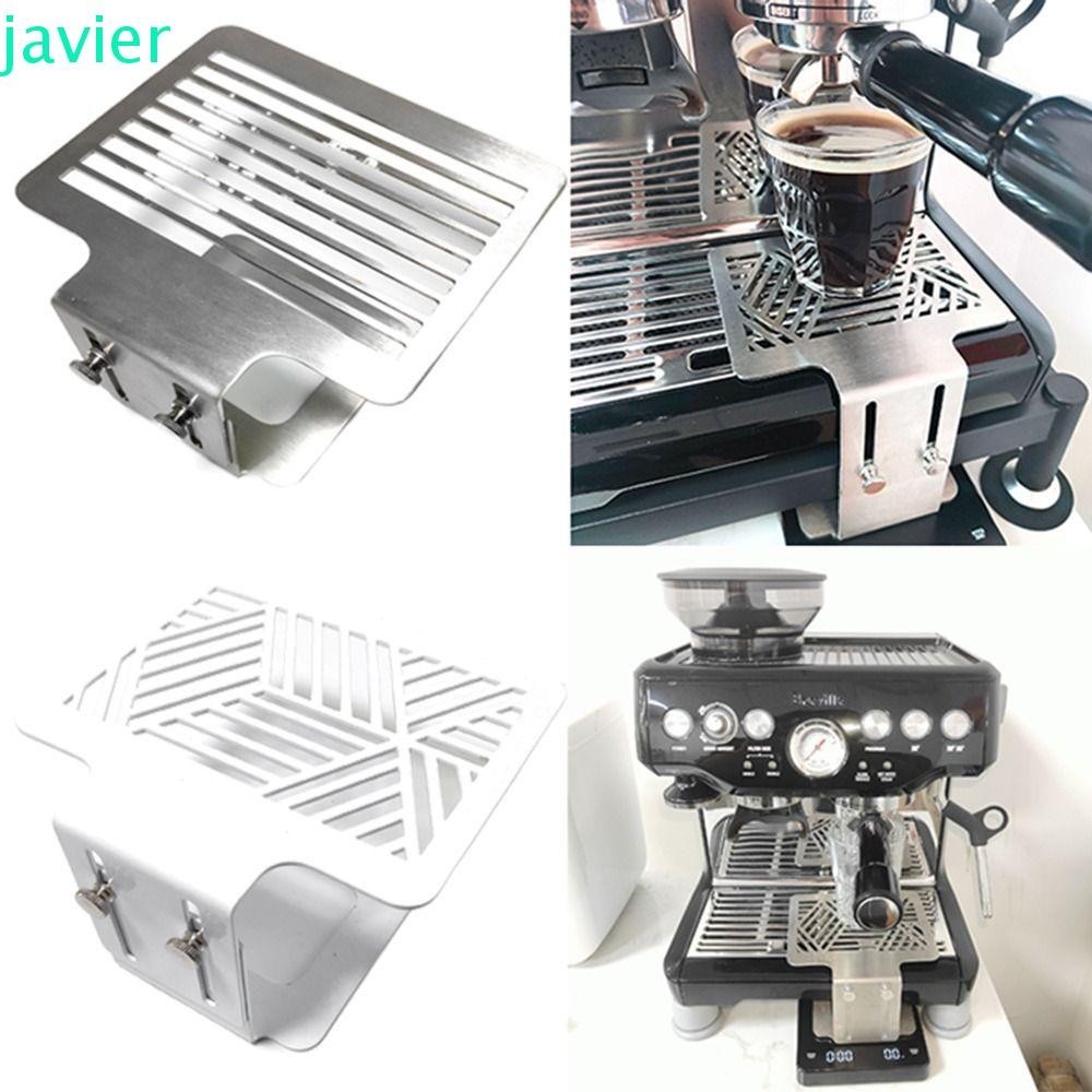 JAVI1ER咖啡稱量架,不銹鋼防水規模保護框架,保費經久耐用穩定防銹咖啡秤支架辦公室