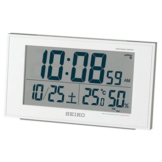 Seiko Clock Alarm Clock Alarm Clock Radio Wave Digital Calen
