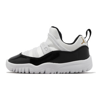 Nike 童鞋 Jordan 11 Retro Little Flex TD 白 黑 小童 ACS BQ7102-170