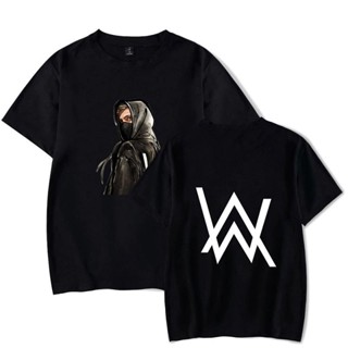 熱銷新款 Alan Walker 男士和棉質 T 恤短袖上衣嘻哈街頭服飾大碼 XXS 4XL 209A 258804