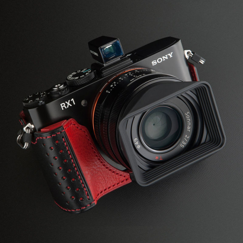 【現貨】Sony/索尼RX1/R2 Leica/徠卡Q相機49MM富士X100V方形遮光罩啞光 WJK5
