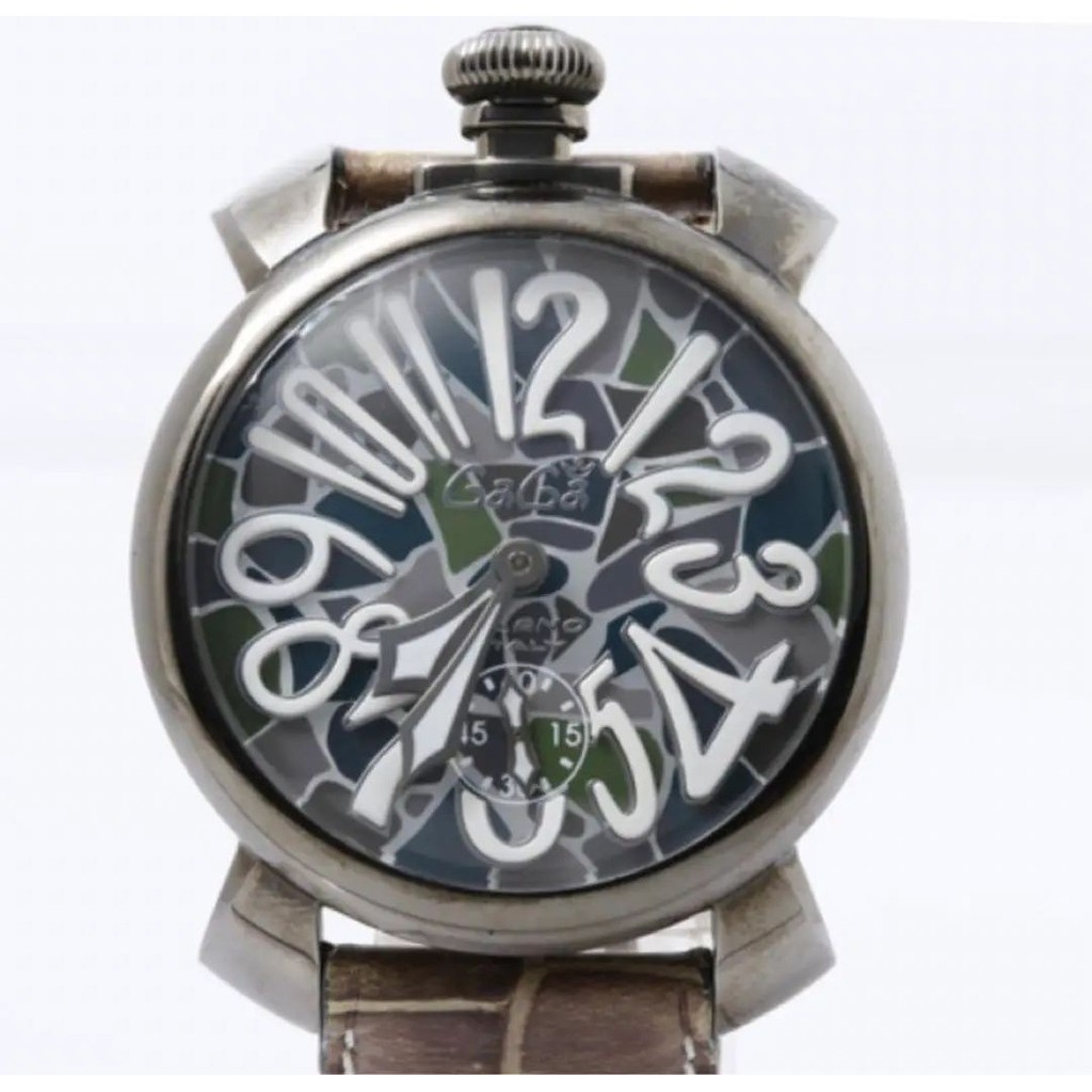 GaGa Milano 手錶 5012 Manuale 48mm 手動上鏈 mercari 日本直送 二手