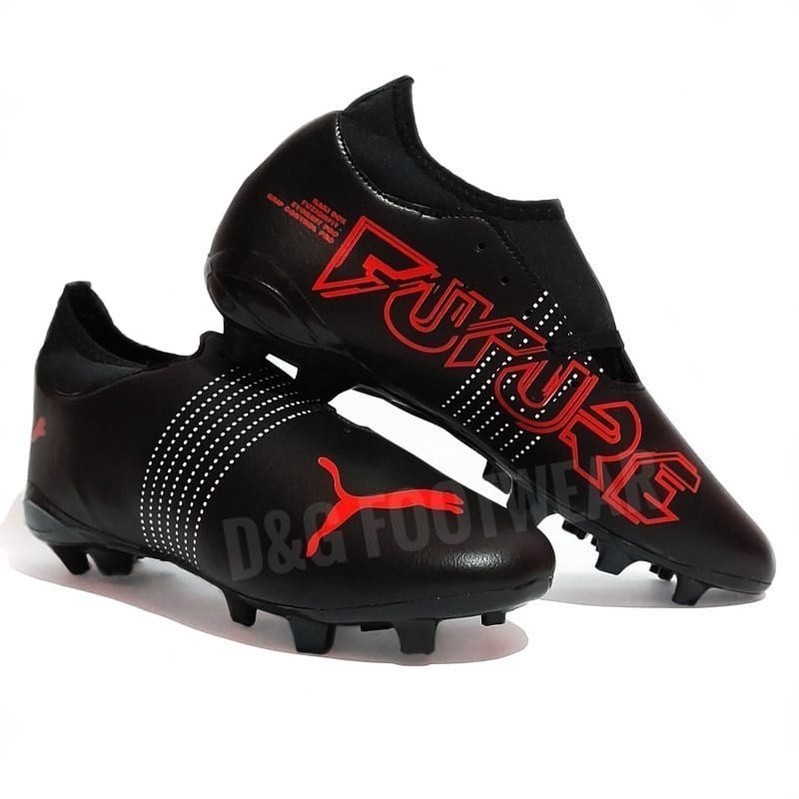 D &amp; G 鞋類運動鞋 ppuma future Z 2.1 FG AG 黃色警報黑色高級足球 Puma future