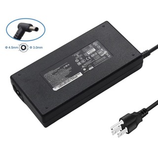 超薄20V 6A 120W A17-120P2A 4.5x3.0mm交流適配器筆電充電器適用於微星GF63薄10SC 1