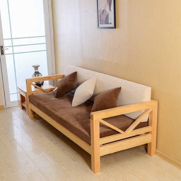 【新品-限時特價】全實木沙發組合實木頭木質沙發大小戶型三人雙人轉角客廳松木沙發 Y4BY