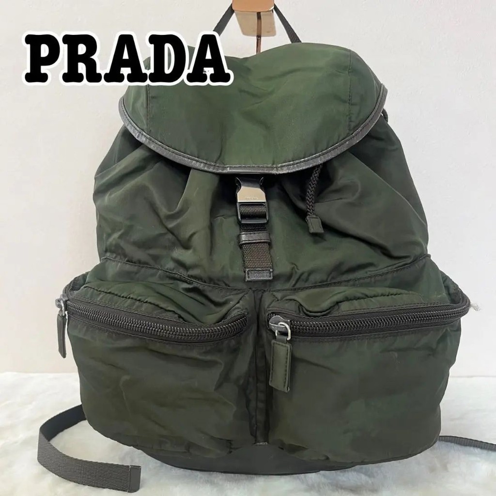 PRADA 後背包 Tessuto 尼龍 mercari 日本直送 二手