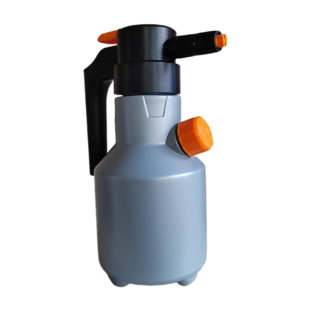 [PredoloTW] 2l 電動汽車泡沫噴霧器帶刻度,專業手動泵泡沫噴霧器 USB 用於汽車細節洗車家用