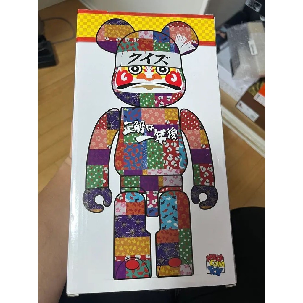 近全新 BE@RBRICK Bearbrick 庫柏力克熊 周邊 達摩 400% 日本直送 二手