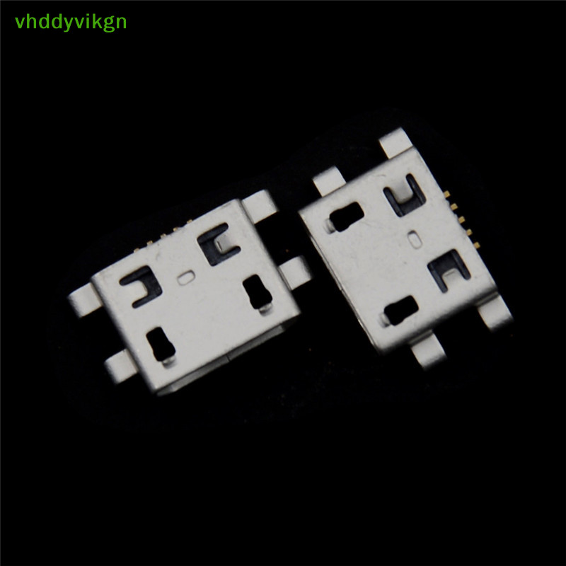 Vhdd 20pcs Micro USB 5pin B 型母連接器插孔充電插座 TW