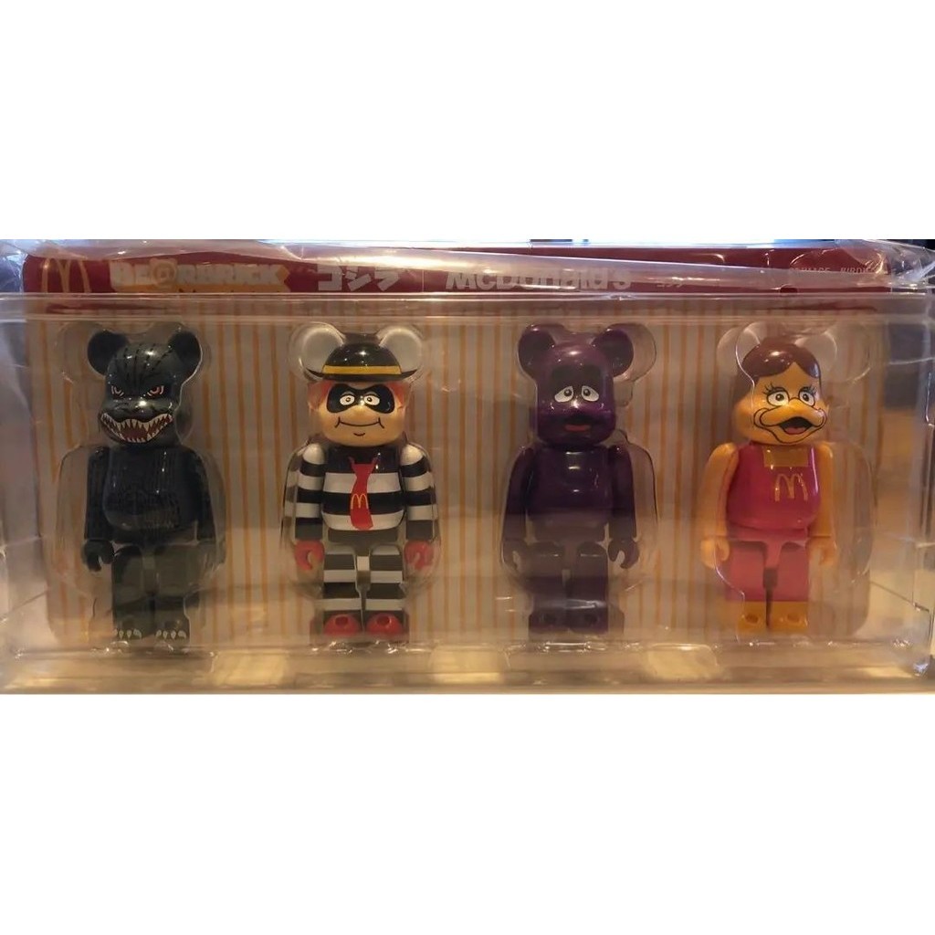 近全新 BE@RBRICK Bearbrick 庫柏力克熊 周邊 哥吉拉 日本直送 二手