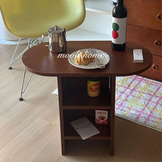 【✨廠家直銷✨】 mooli home 中古風邊幾 小紅書推薦臥室床頭櫃 韓國ins茶几 咖啡桌