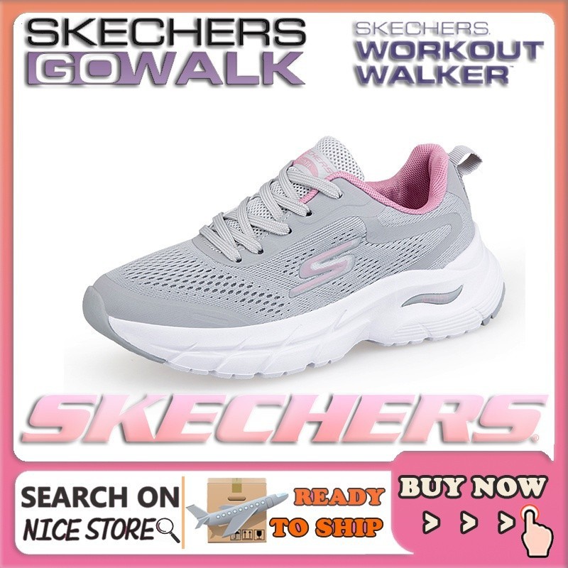 【penghantaran Ekspres】skechers_gowalk Kasut Perempuan 百搭女運動鞋