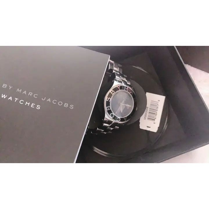 MARC JACOBS 手錶 黑色 銀色 字盤 mercari 日本直送 二手