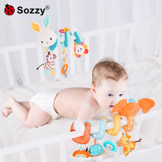 【小白玩具屋】Sozzy新生兒寶寶手推車嬰兒床0-1歲益智車掛床掛件嬰兒床繞玩具