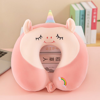 趴睡枕 護頸枕 Neck pillow 素色U型枕辦公室午休追劇頸枕旅行護頸枕飛機汽車U形枕簡約午睡枕促銷 現貨 25