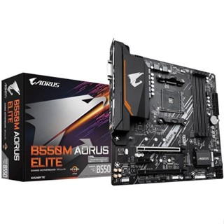 技嘉微型B550M AORUS ELITE AMD處理器主闆相容CPU 5600G\5700G